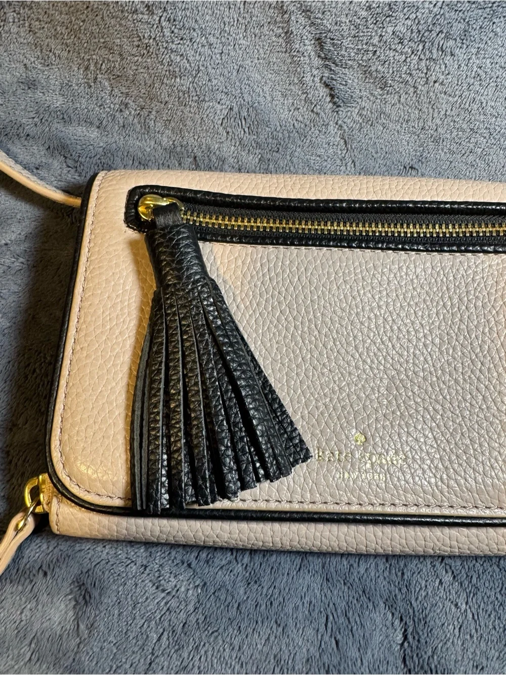 Kate Spade New York Chester Street Avie leather crossbody, in Almond